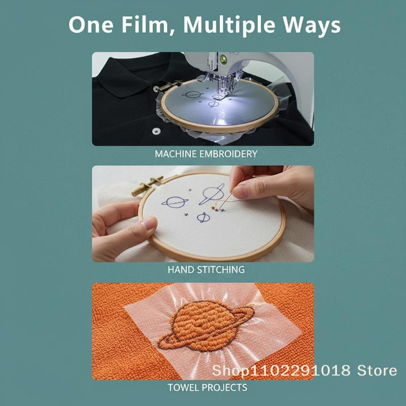 practicalWater Soluble Embroid - Embroidery X Pattern recension och pris