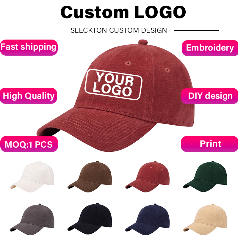 SLECKTON Custom Logo Baseball  - Embroidery Design Logo recension och pris