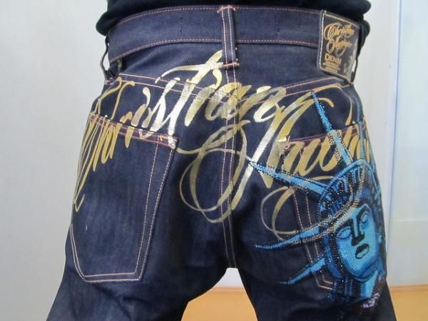 Vintage Statue of Liberty Diam - Embroidery Jeans Sakura recension och pris