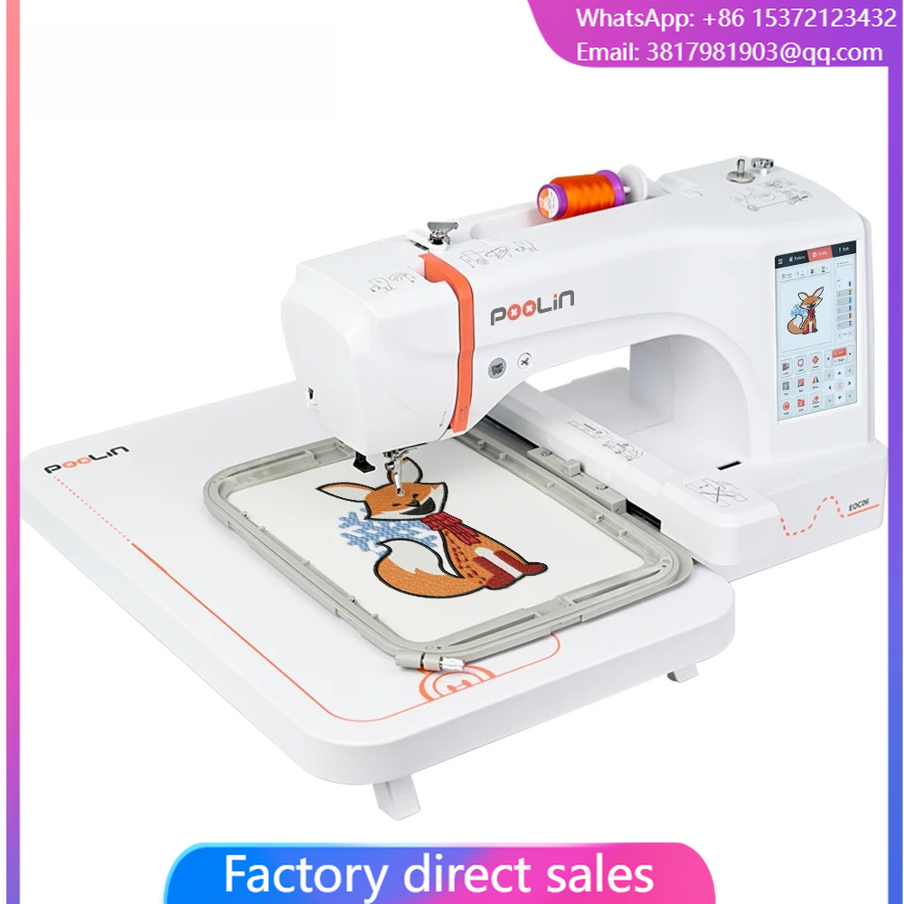 EOC06 PooLin China Hot Sale Co - Embroidery Machine China recension och pris