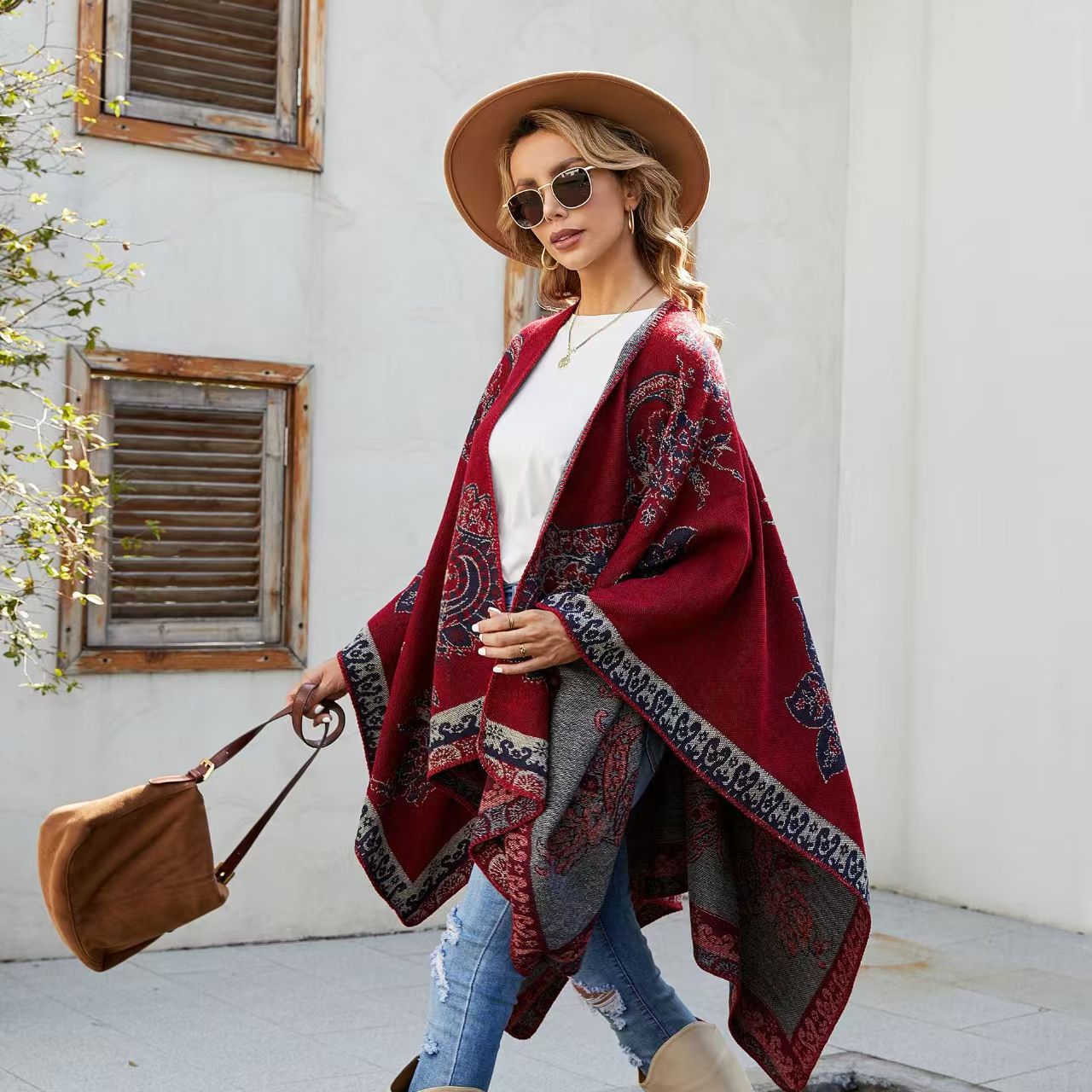 Patterned Faux Cashmere Warm S - Embroidery X Pattern recension och pris