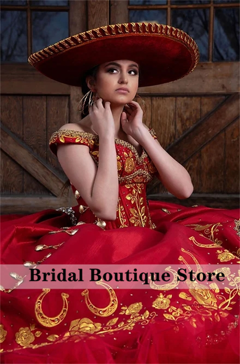 New Arrival Mexi Red Ball Gown - Embroidery Glass Beads recension och pris