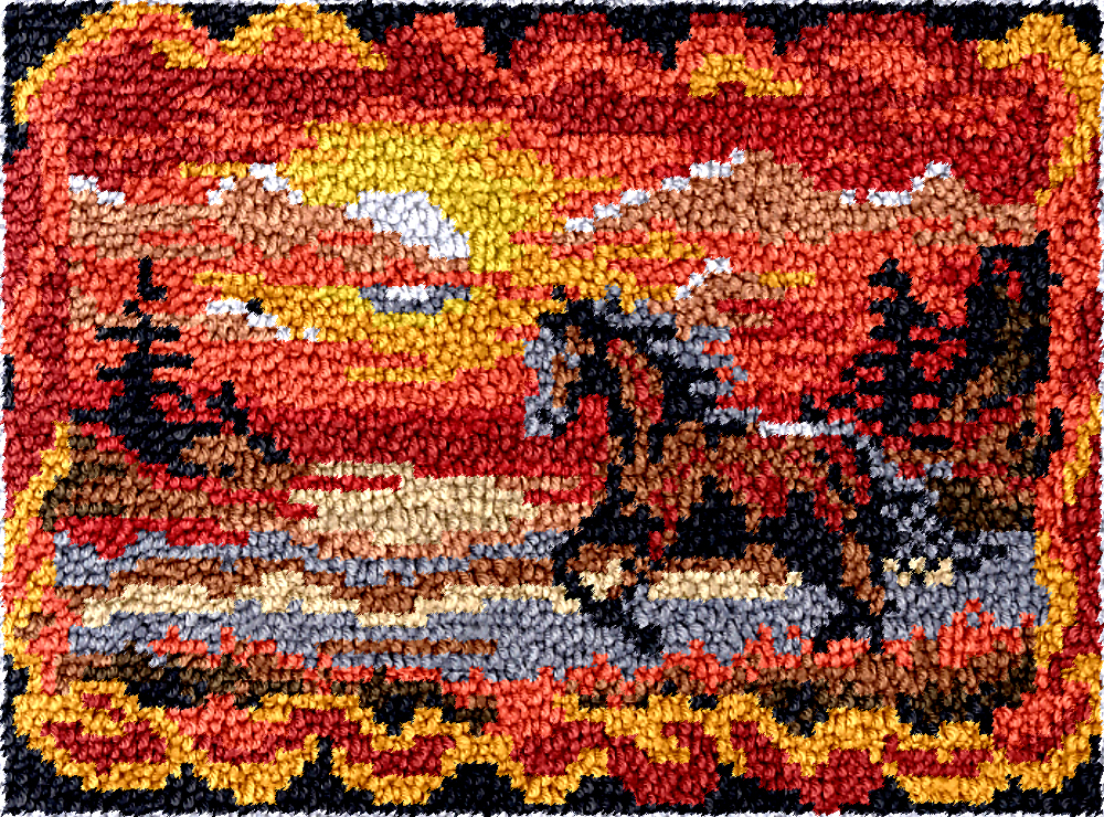 Horse DT2395 Embroidery Canvas - Embroidery Horse recension och pris