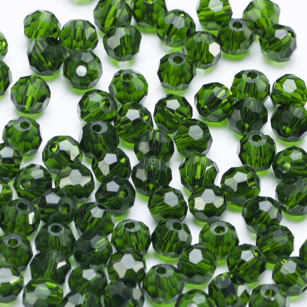 3 4 6 8mm Round Crystal Beads  - Embroidery Glass Beads recension och pris