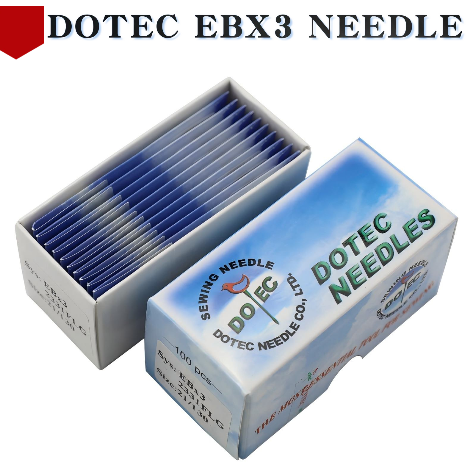 100PCS CEX3 DOTEC Needle  Fit  - Embroidery Towel recension och pris