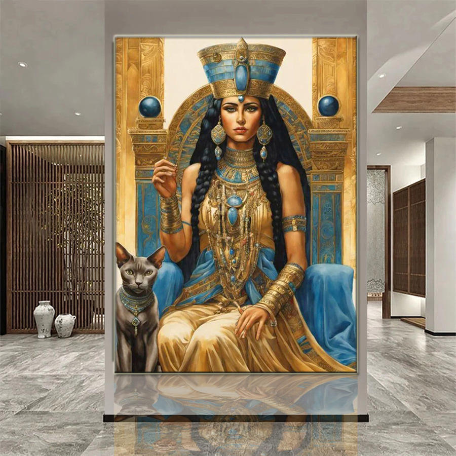 Cleopatra DIY Diamond Painting - Embroidery In Egypt recension och pris