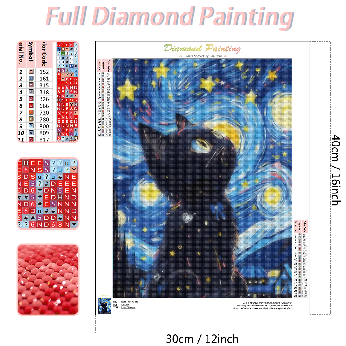 RUOPOTY Diamond Painting Kits  - Embroidery Ideas For Bags recension och pris