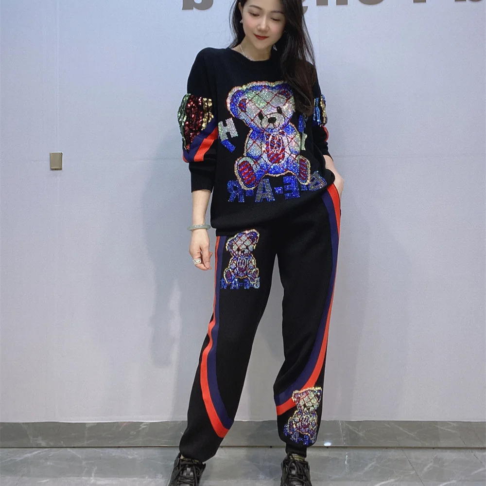 Cartoon Bear Diamonds 2 Piece  - Embroidery X Pattern recension och pris