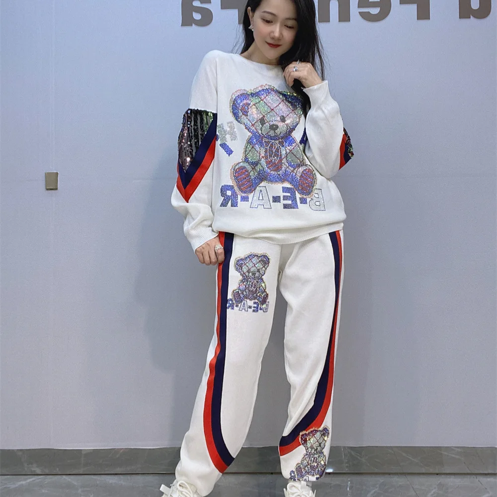 Cartoon Bear Diamonds 2 Piece  - Embroidery X Pattern recension och pris