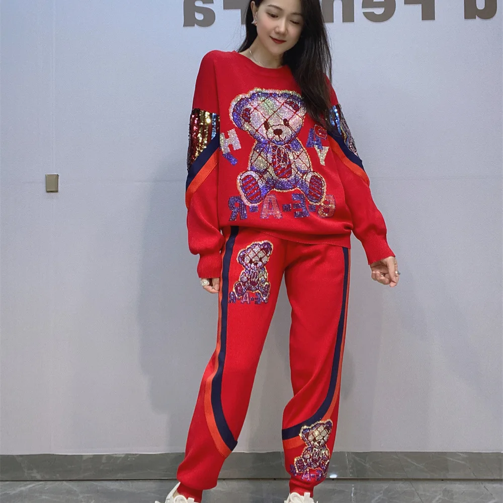 Cartoon Bear Diamonds 2 Piece  - Embroidery X Pattern recension och pris