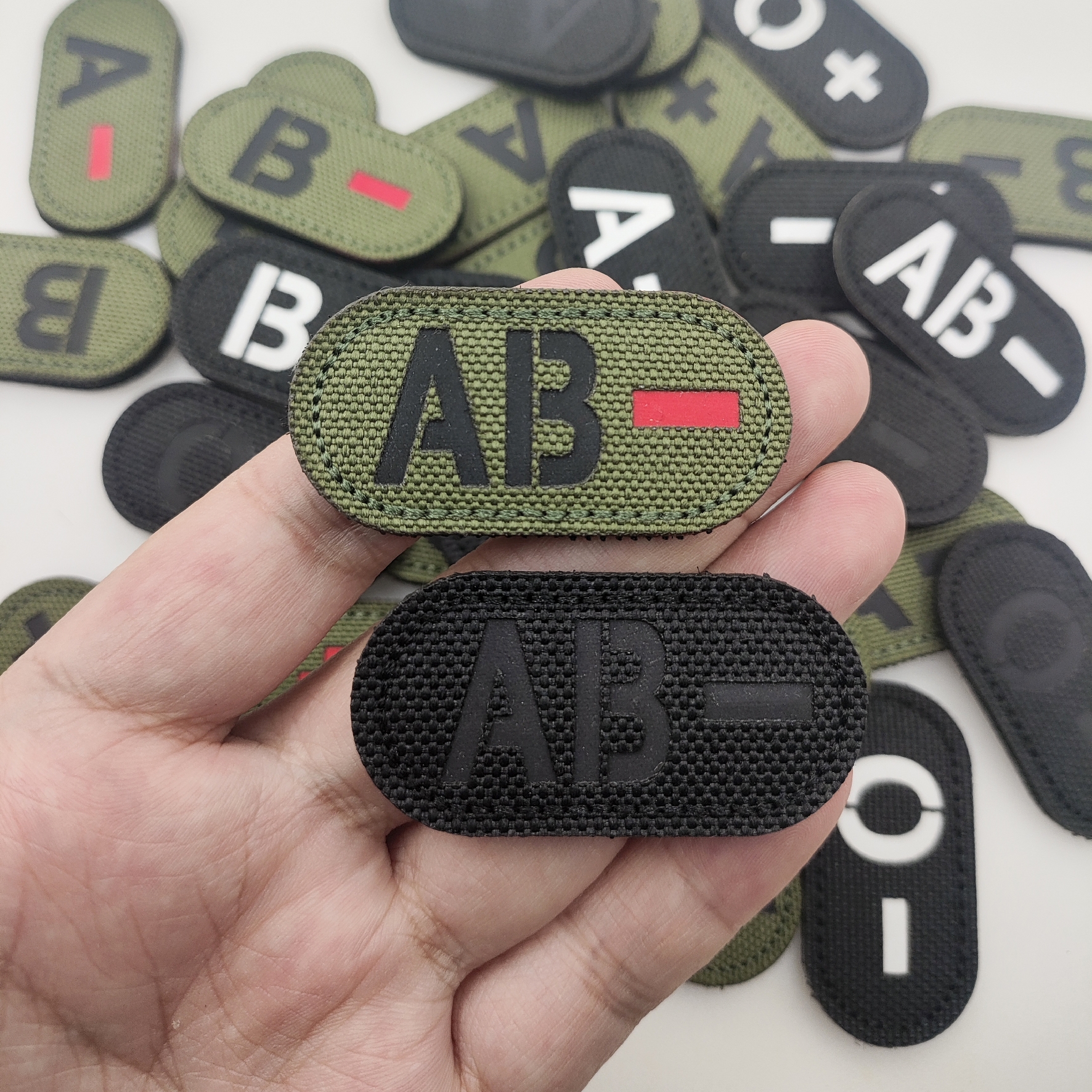 3D Blood Type A+B+O+AB+ A-B-O- - Embroidery Fonts recension och pris