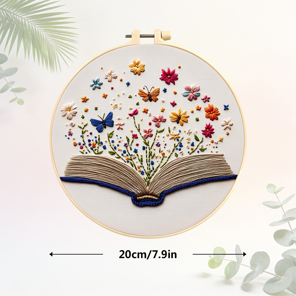 Embroidery Flower DIY Cross St - Embroidery Ideas For Bags recension och pris