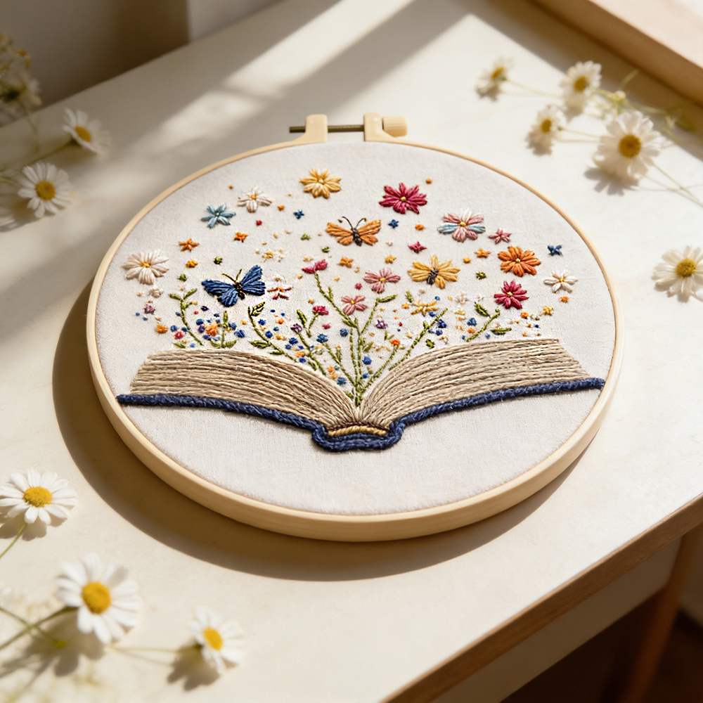 Embroidery Flower DIY Cross St - Embroidery Ideas For Bags recension och pris