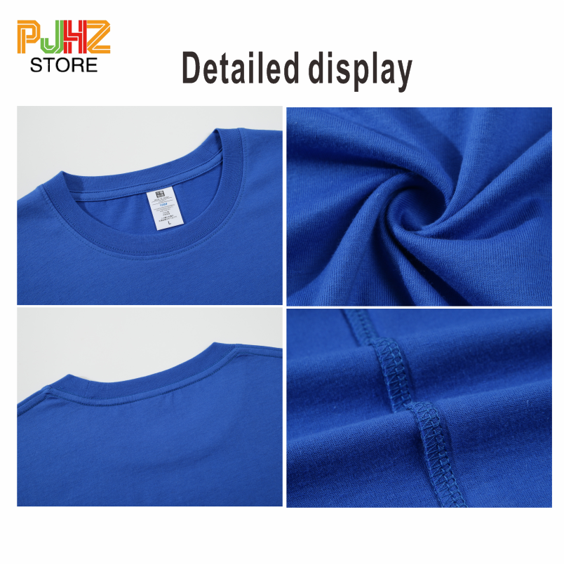 100% Cotton T-shirt Custom Log - Embroidery Design Logo recension och pris