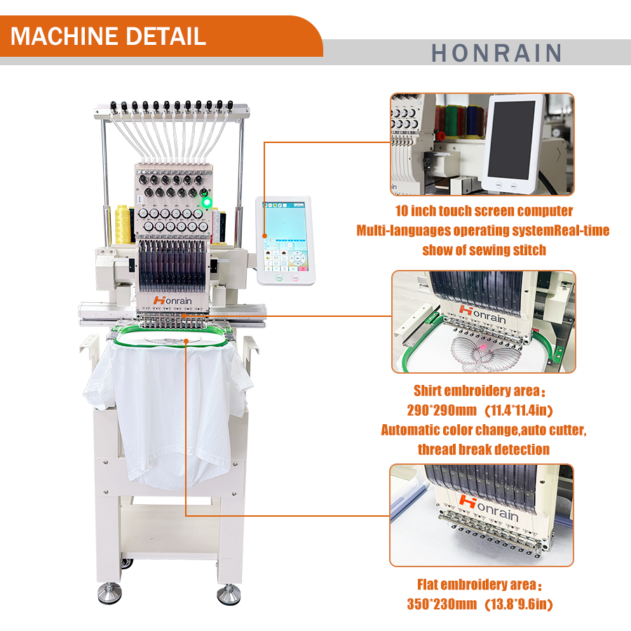 China Factory High Quality Sin - Embroidery Machine China recension och pris