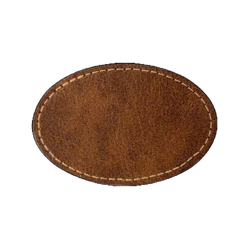 10 Pcs Custom Printed Logo DIY - Embroidery On Leather recension och pris