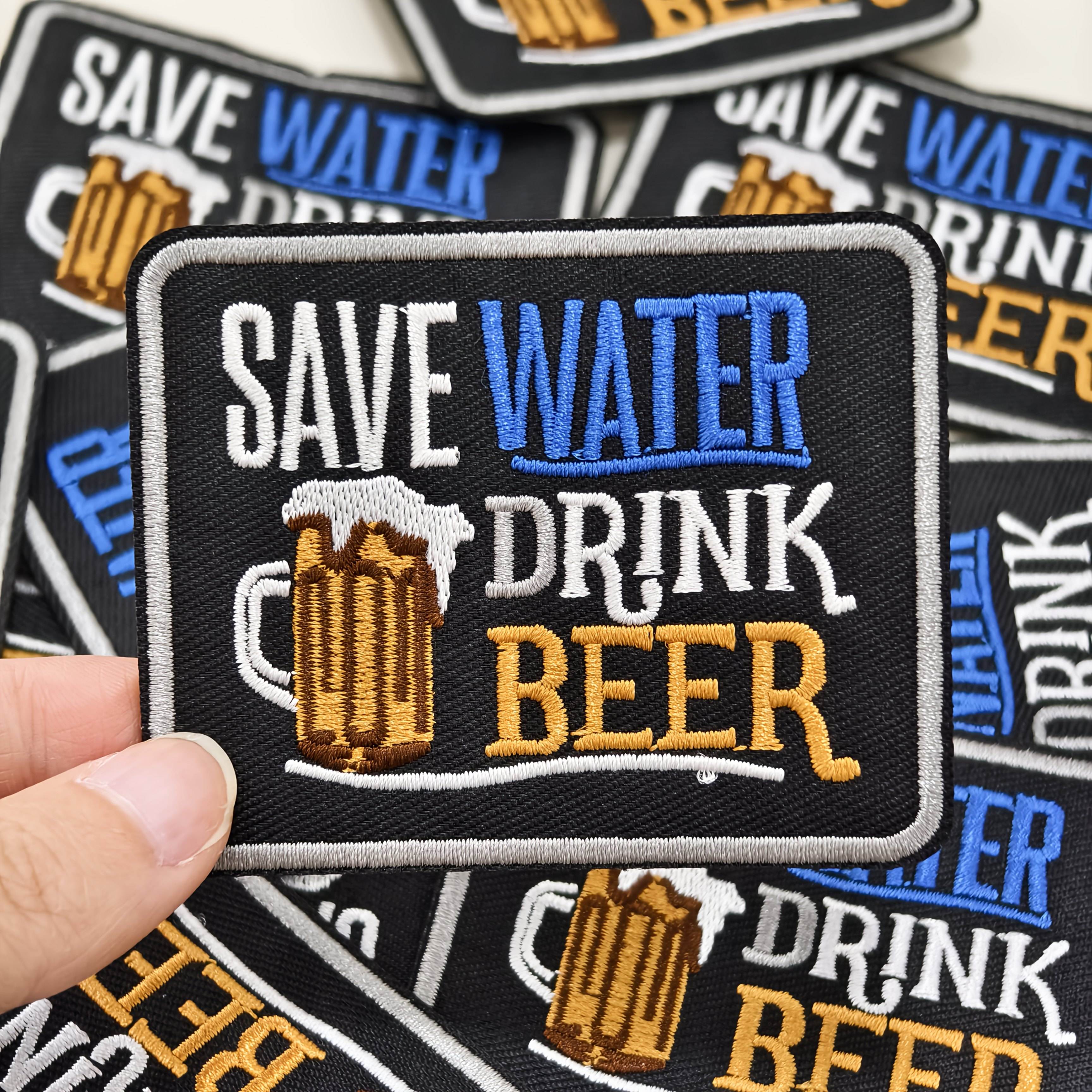2pcs of Water-saving Beer Embr - Embroidery Font Free recension och pris