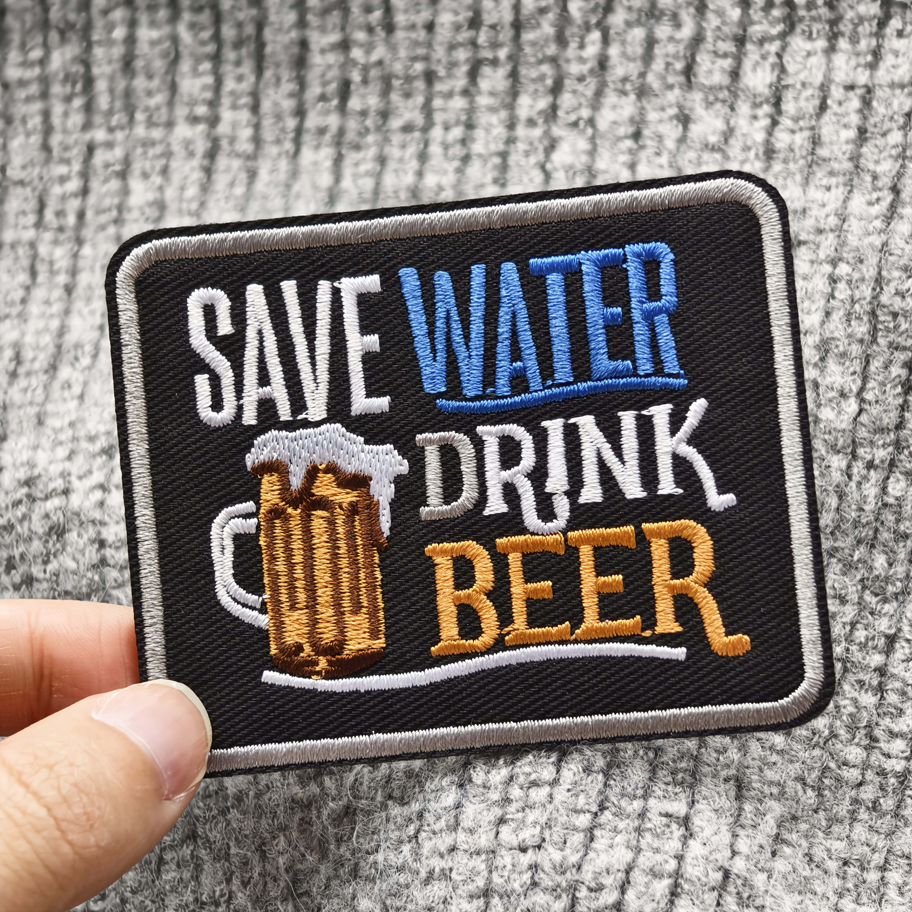 2pcs of Water-saving Beer Embr - Embroidery Font Free recension och pris