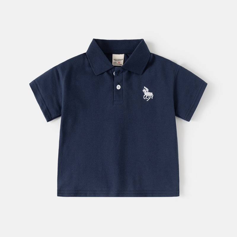 HoneyCherry Boys Polo Shirt Sh - Embroidery Design Logo recension och pris