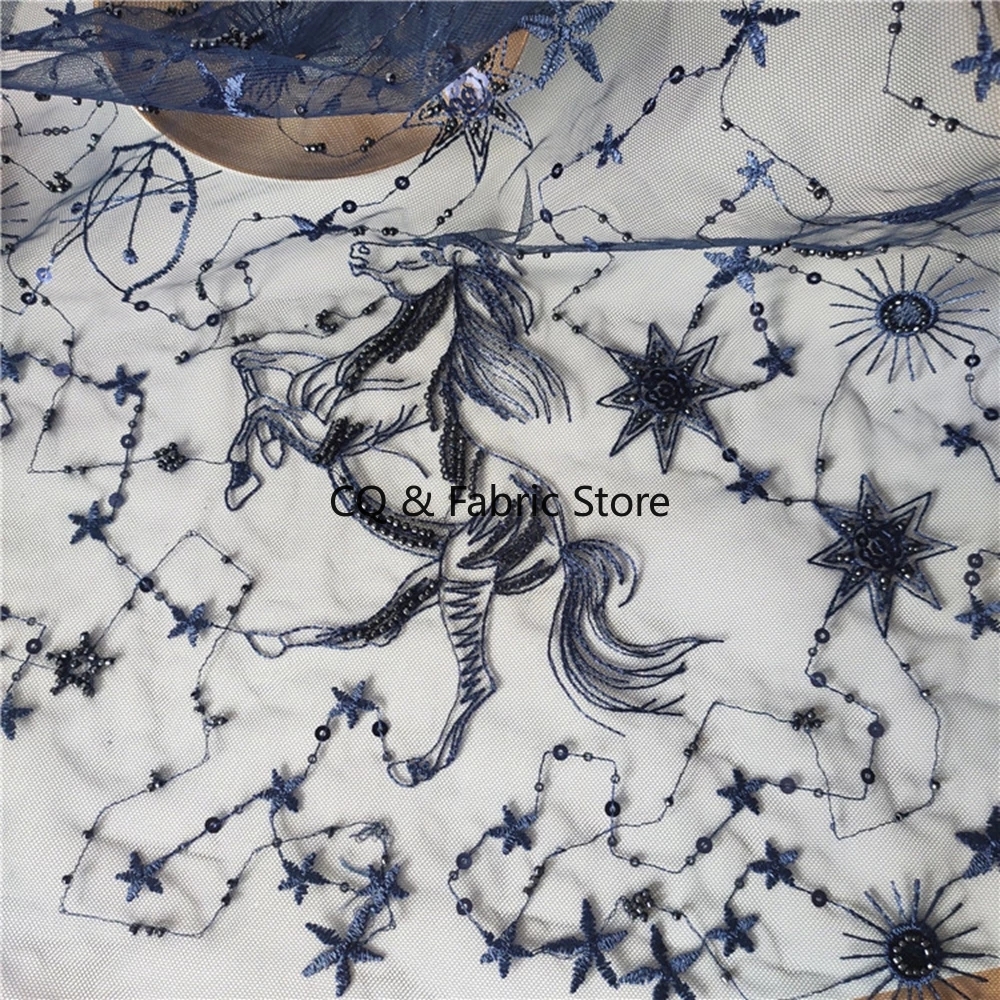 3D Embroidery Beaded And Sequi - Embroidery Horse recension och pris