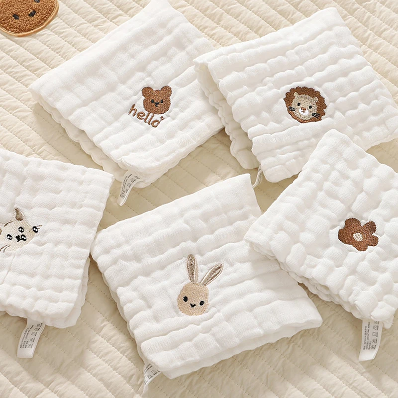 2/3/5pcs Baby Towels Toddler S - Embroidery Towel recension och pris