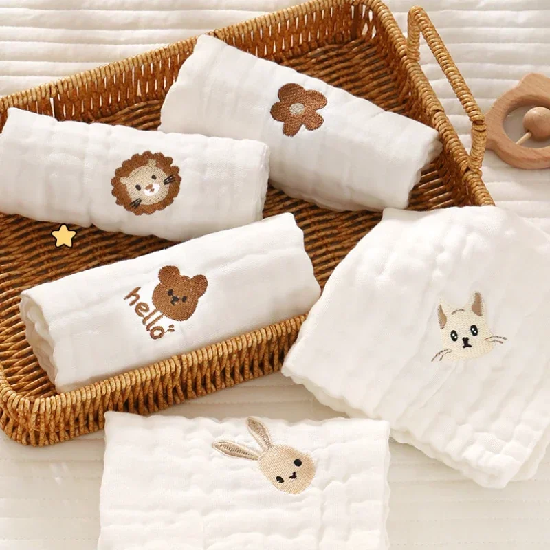 2/3/5pcs Baby Towels Toddler S - Embroidery Towel recension och pris